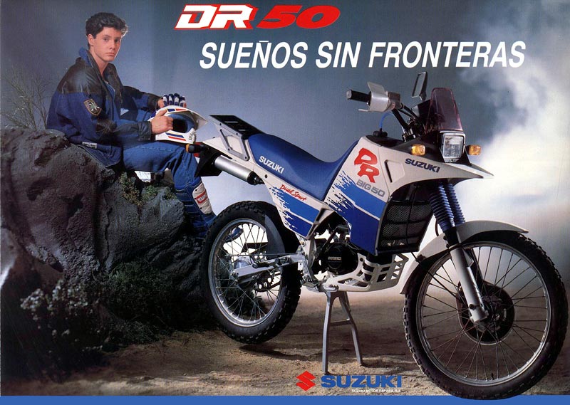 Publicidad Suzuki Dr Big 50