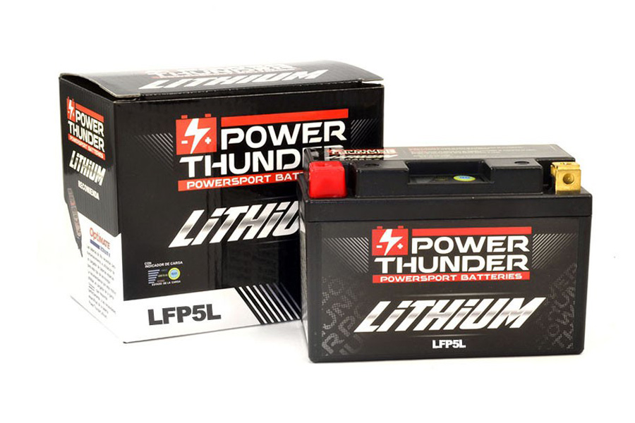 Bateria de Litio de Moto Power Thunder