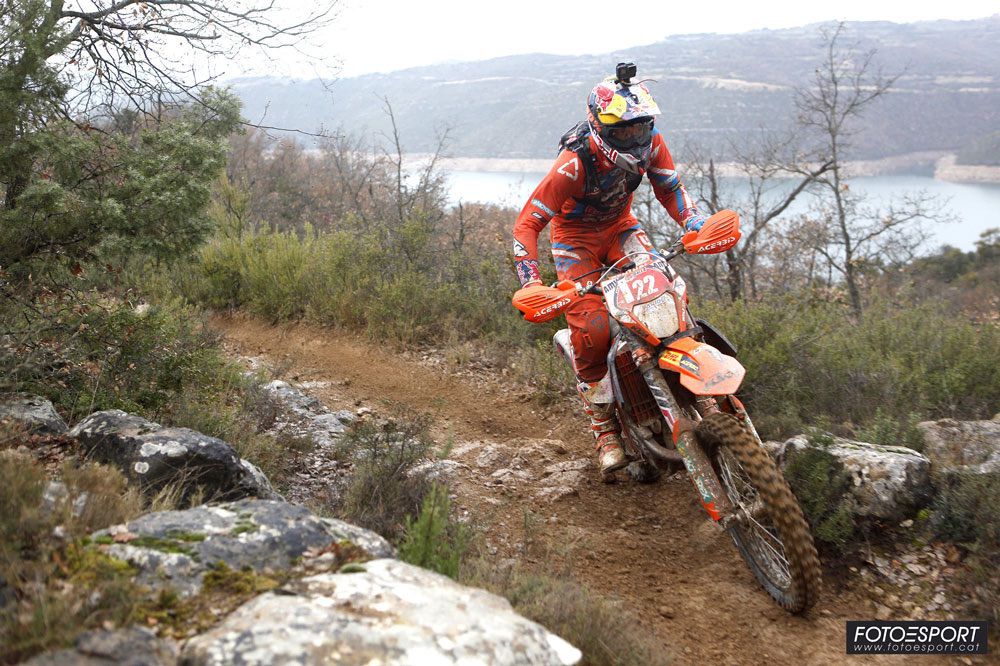 Cristobal Guerrero, protagonista de la categoría Enduro