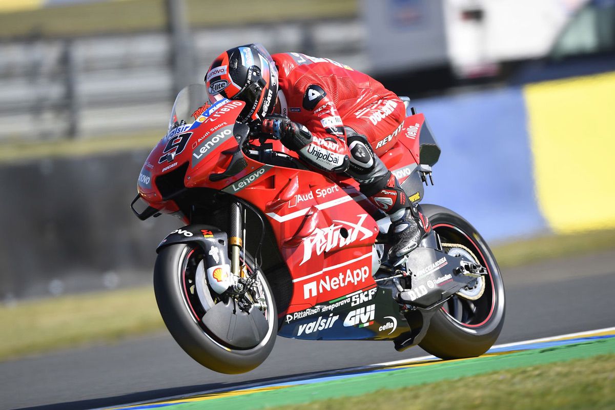 Danilo Petrucci saldrá segundo en el GP de Francia en MotoGP