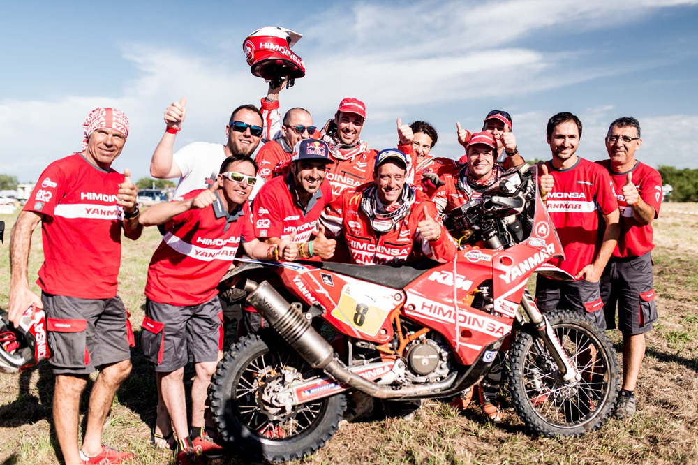 HImoinsa team tras el Dakar 2017