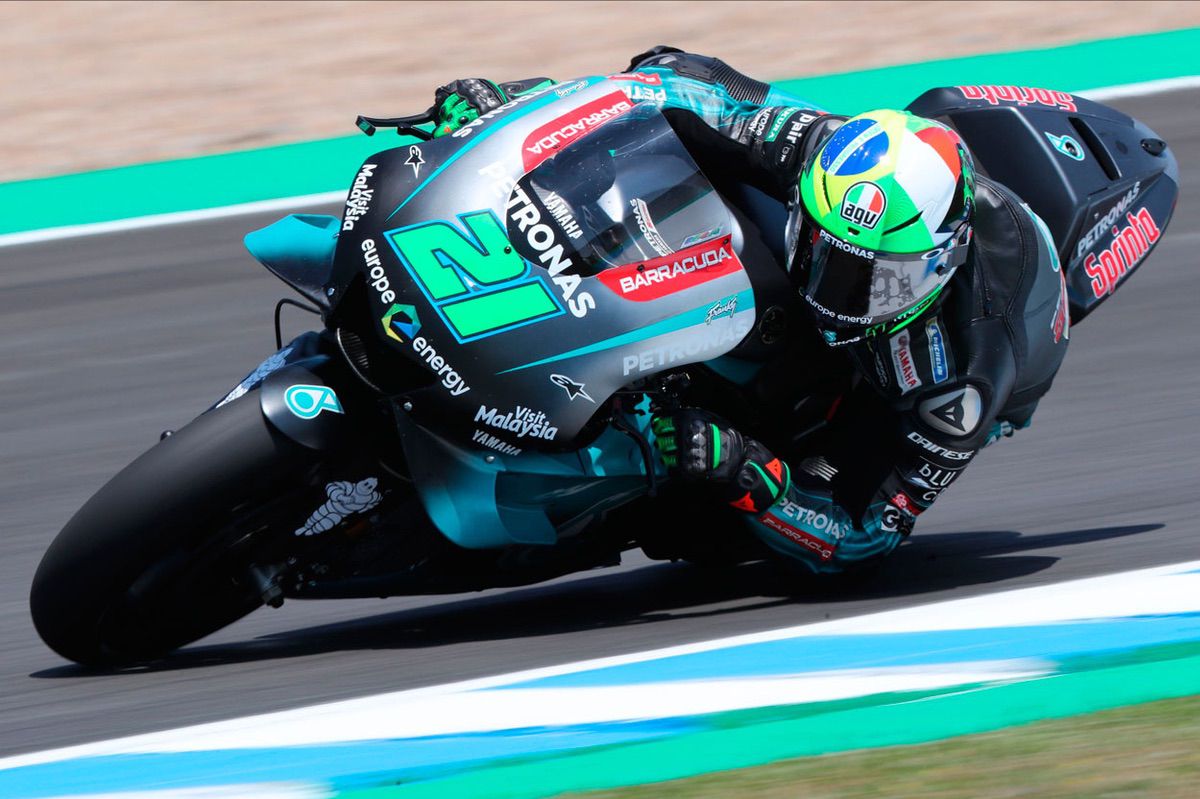 Franco Morbidelli fue segundo tras los entrenamientos cronometrados del GP de España