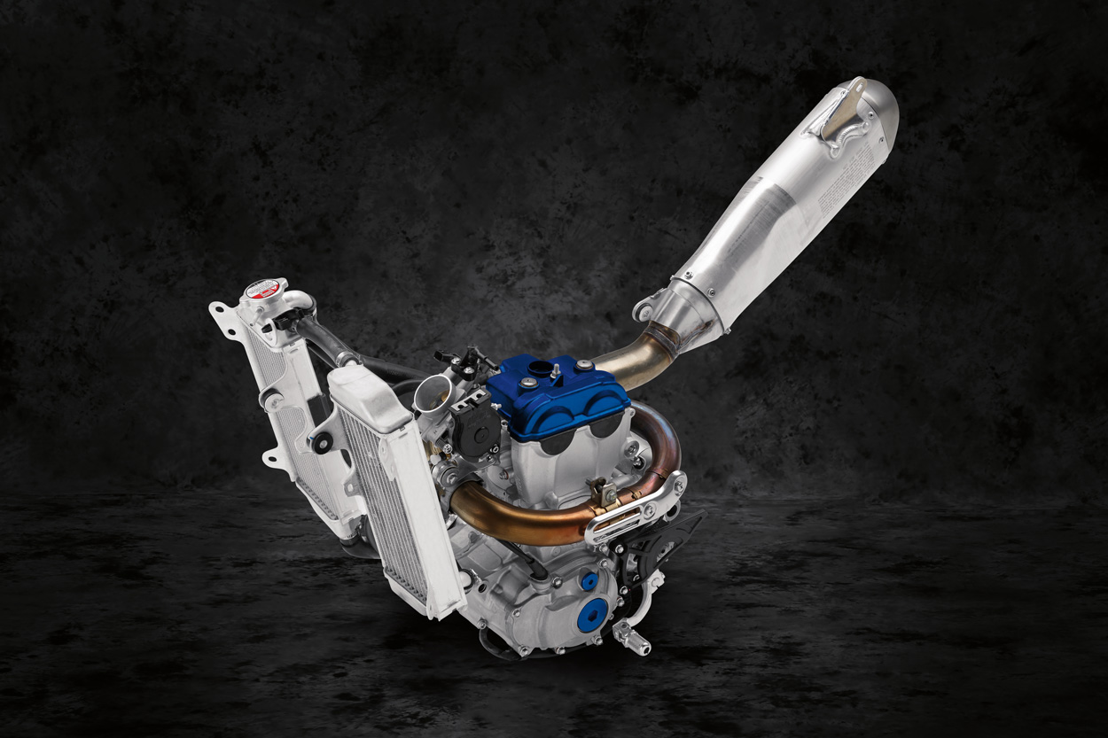 Motor de la Yamaha YZ 250 F