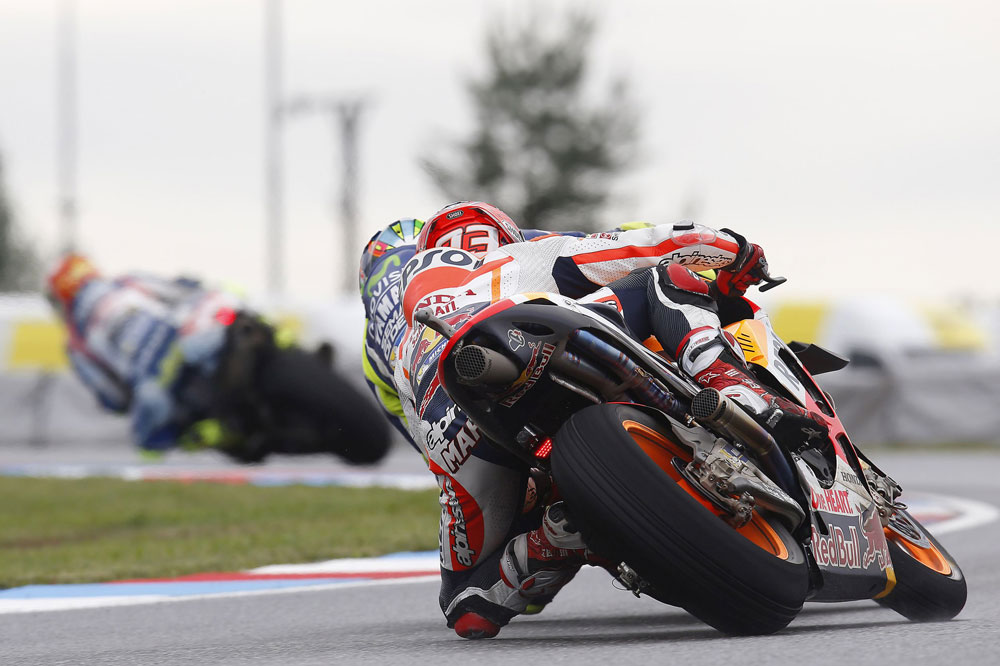 Marc Marquez fue tercero en MotoGP en República Checa