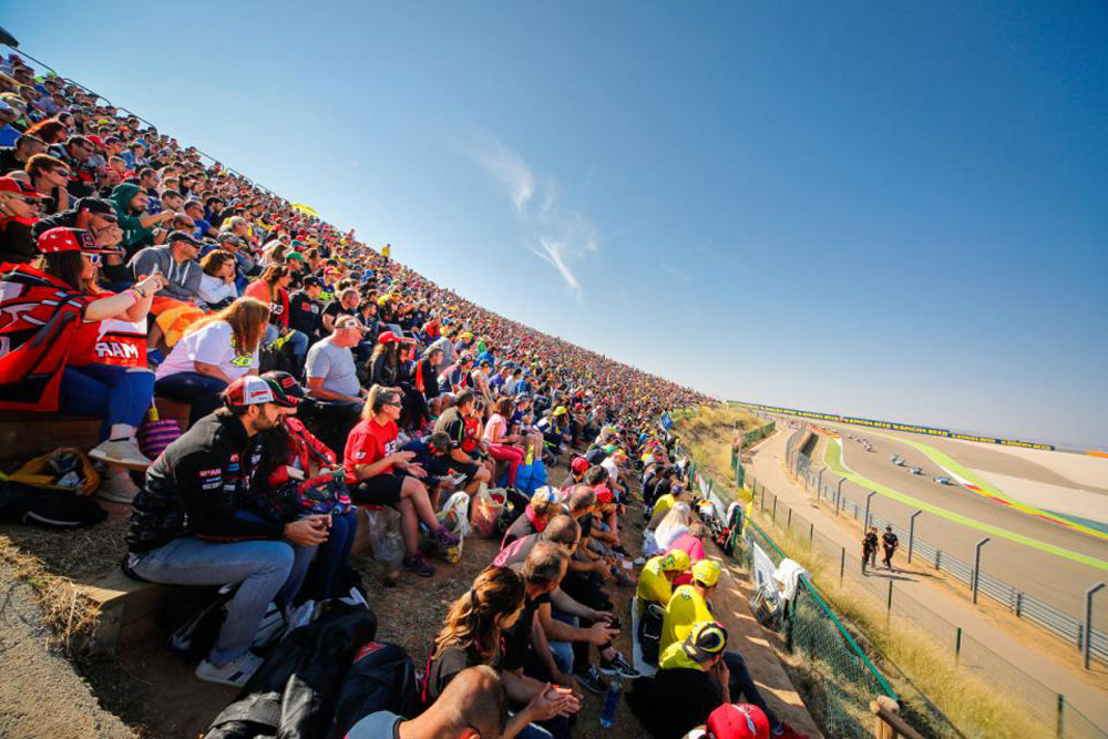 Motorland Aragon ya está preparada para el Gran Premio de MotoGP 2019