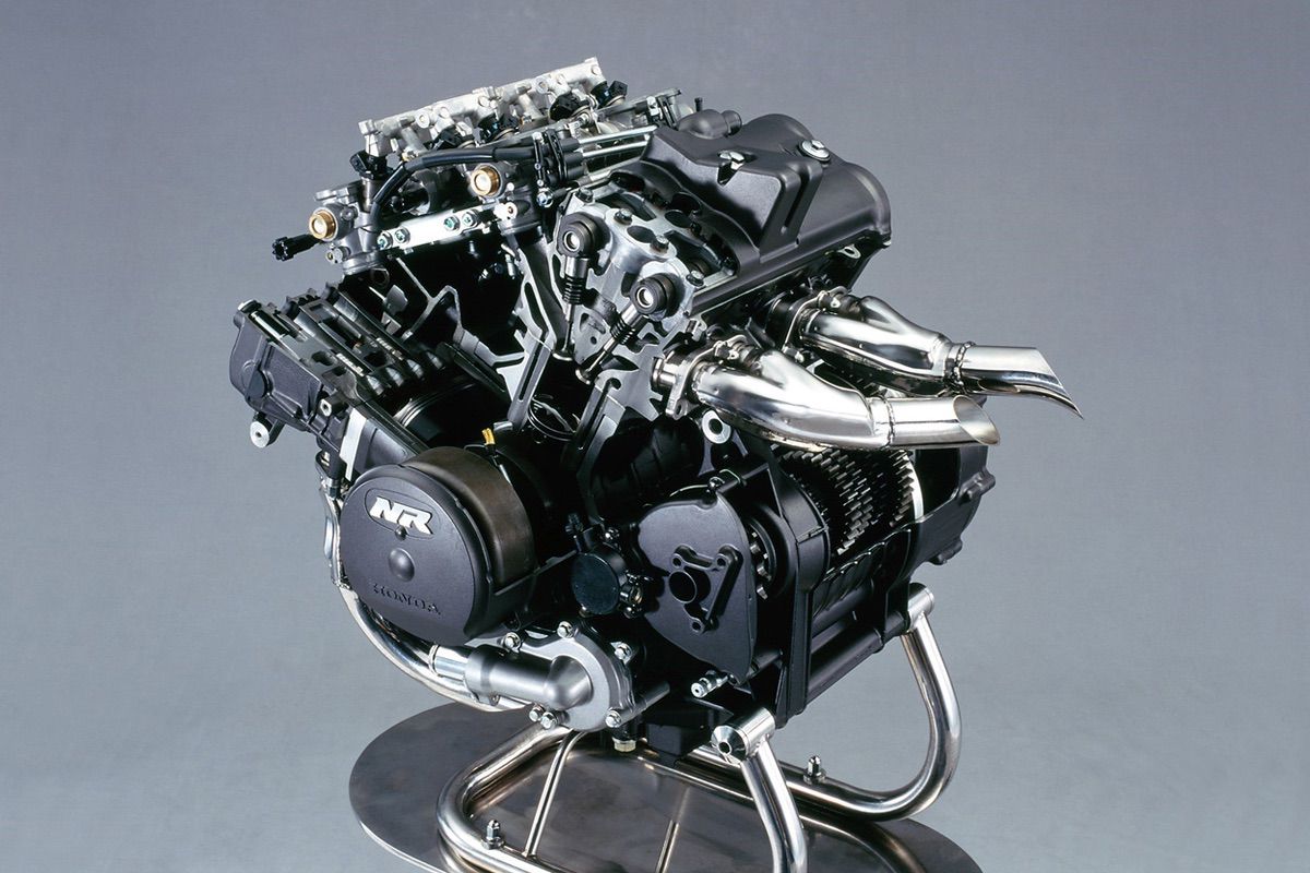 Motor de la Honda NR de 1992