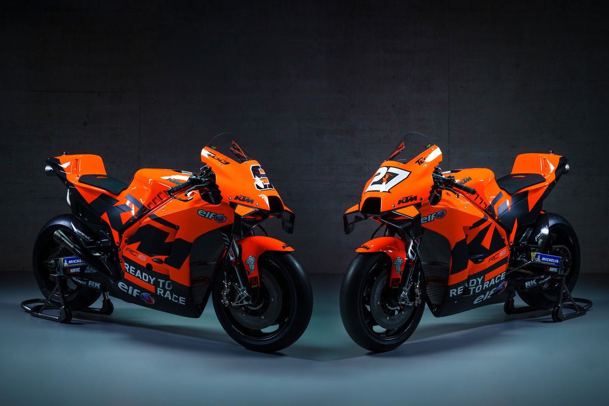 Presentación de los equipos KTM Factory Racing MotoGP 2021