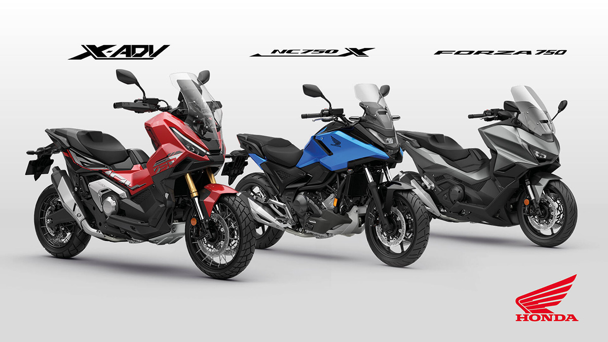 Honda X-ADV, Forza 750 y NC750X 2027: Â¡cambio de traje! con mÃ¡s color