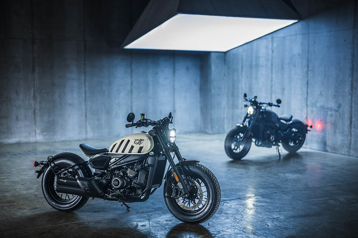 CFMOTO 450CL-C Bobber, una custom monoplaza para carnet A2