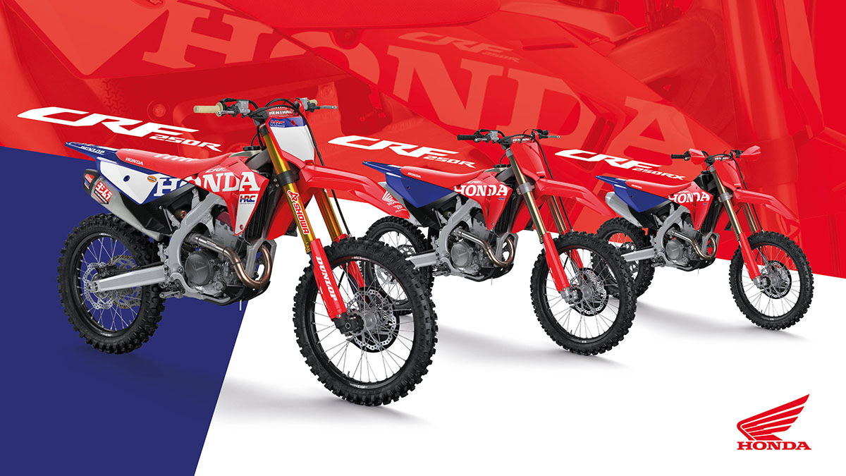 Honda revoluciona sus CRF 450 para 2027 con más potencia y menos peso