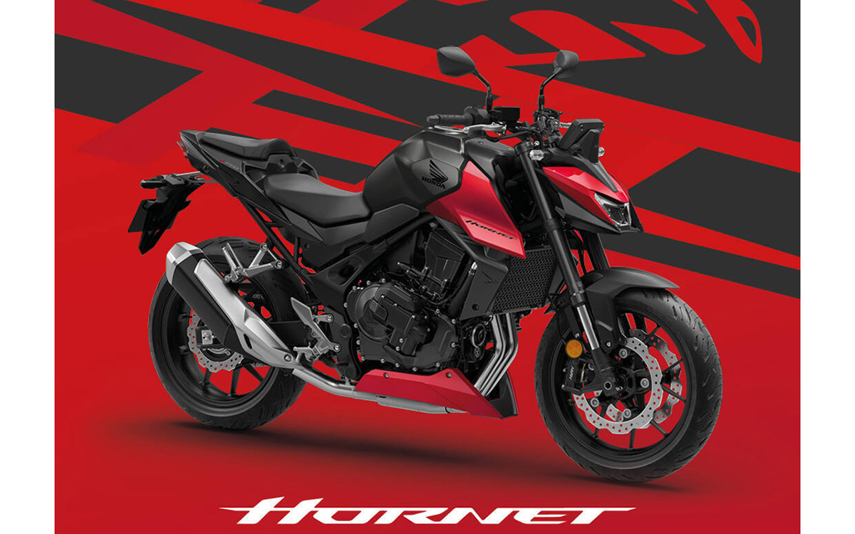 Honda CB750 Hornet 2027, cuatro nuevos colores para seguir arriba