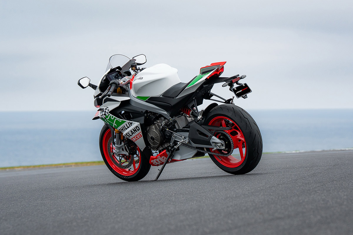 Aprilia RS 660 Phillip Island Tribute, homenaje a su historia en MotoGP Aprilia RS 660 Phillip Island Tribute, homenaje a su historia en MotoGP