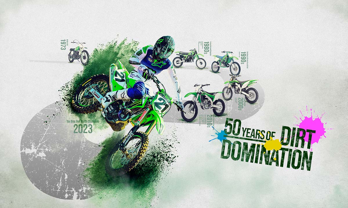 Kawasaki KX: 50 años de verde lima