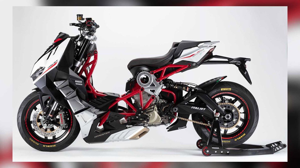 Sorpresa Italjet: un Dragster eléctrico y uno ¡con marchas!