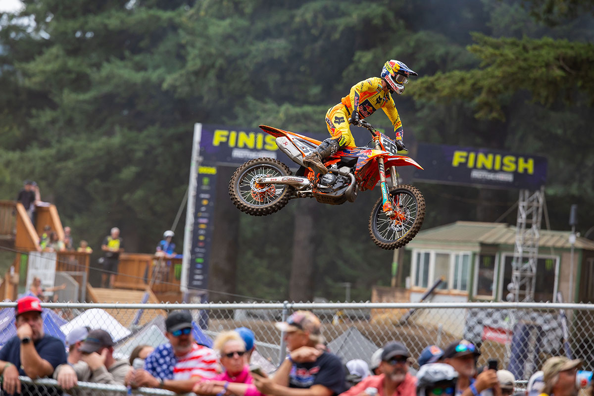 Jorge Prado se queda a un paso del podio en Washougal