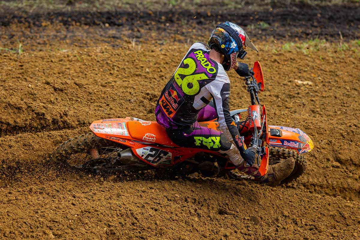 Jorge Prado vuelve al podio y se queda a un paso de la victoria en Budds Creek