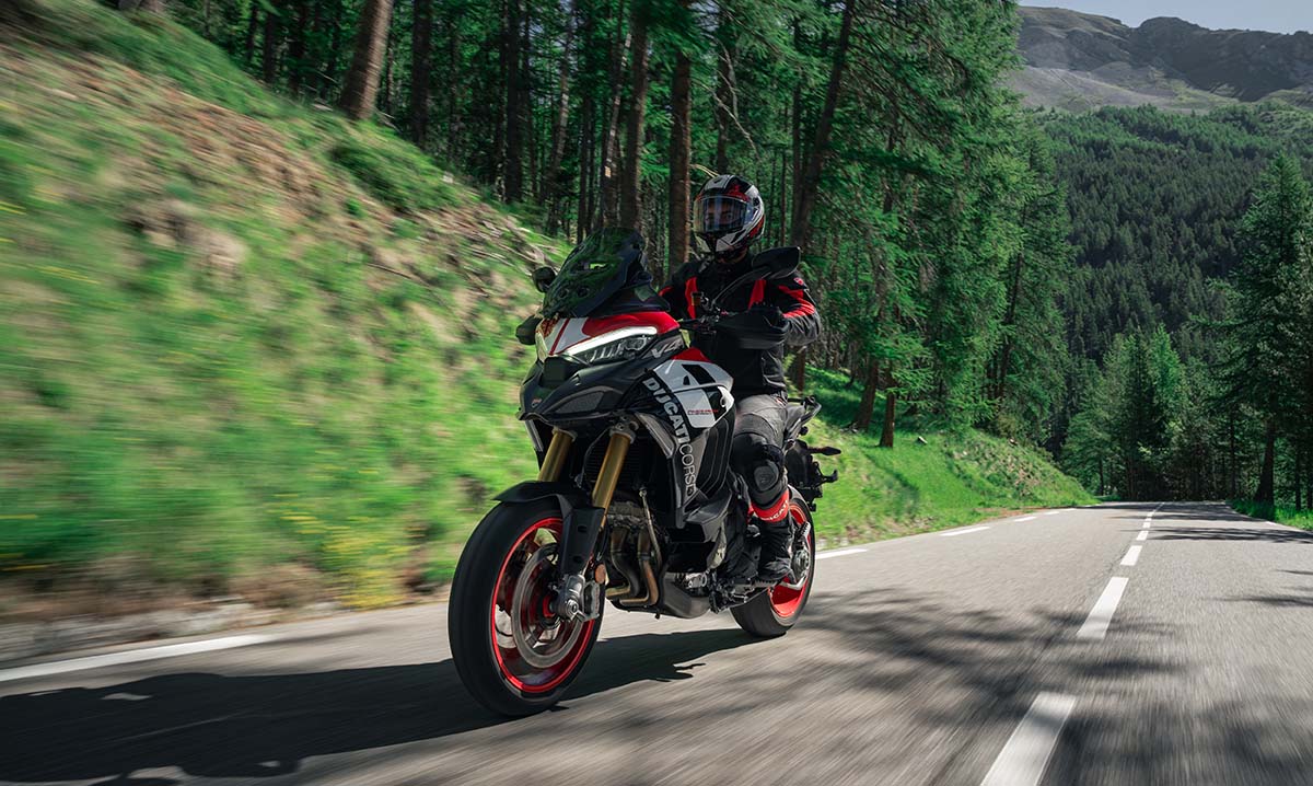 La Ducati Multistrada V4 Pikes Peak 2027 se viste de MotoGP