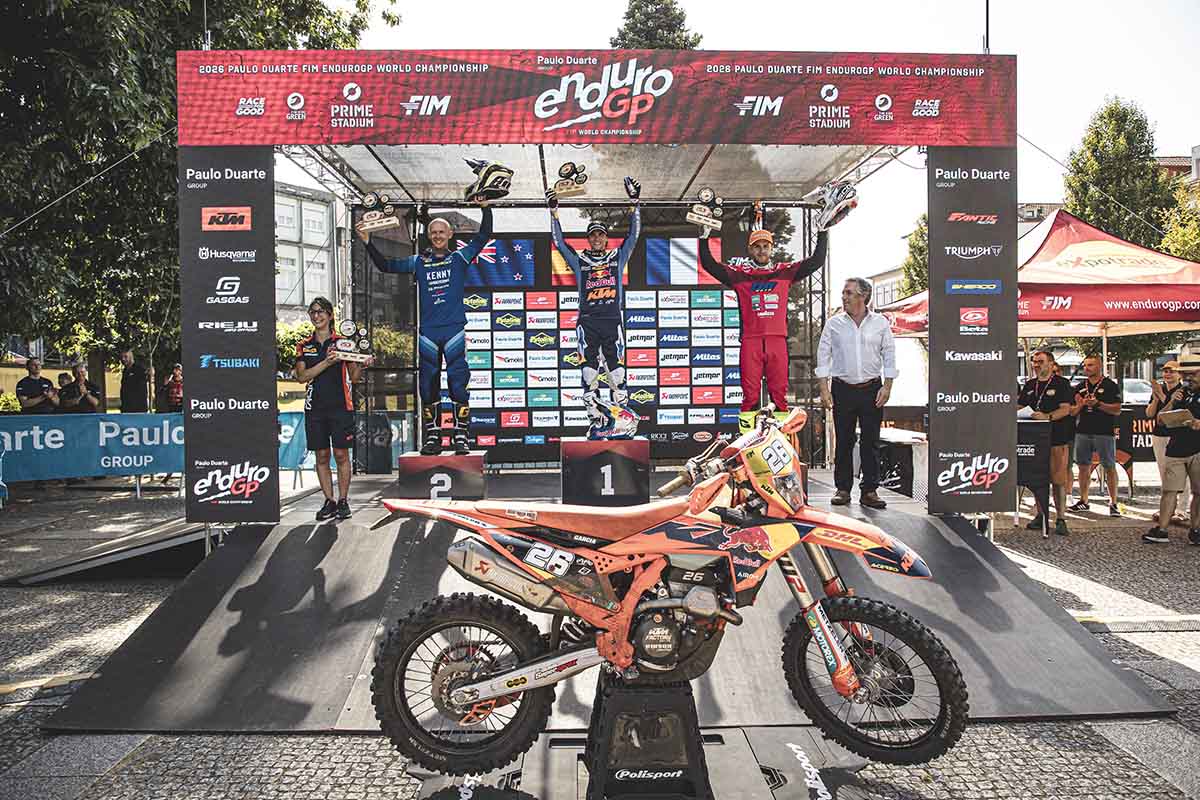 Francia puede coronar a Josep García como tricampeón del mundo de EnduroGP