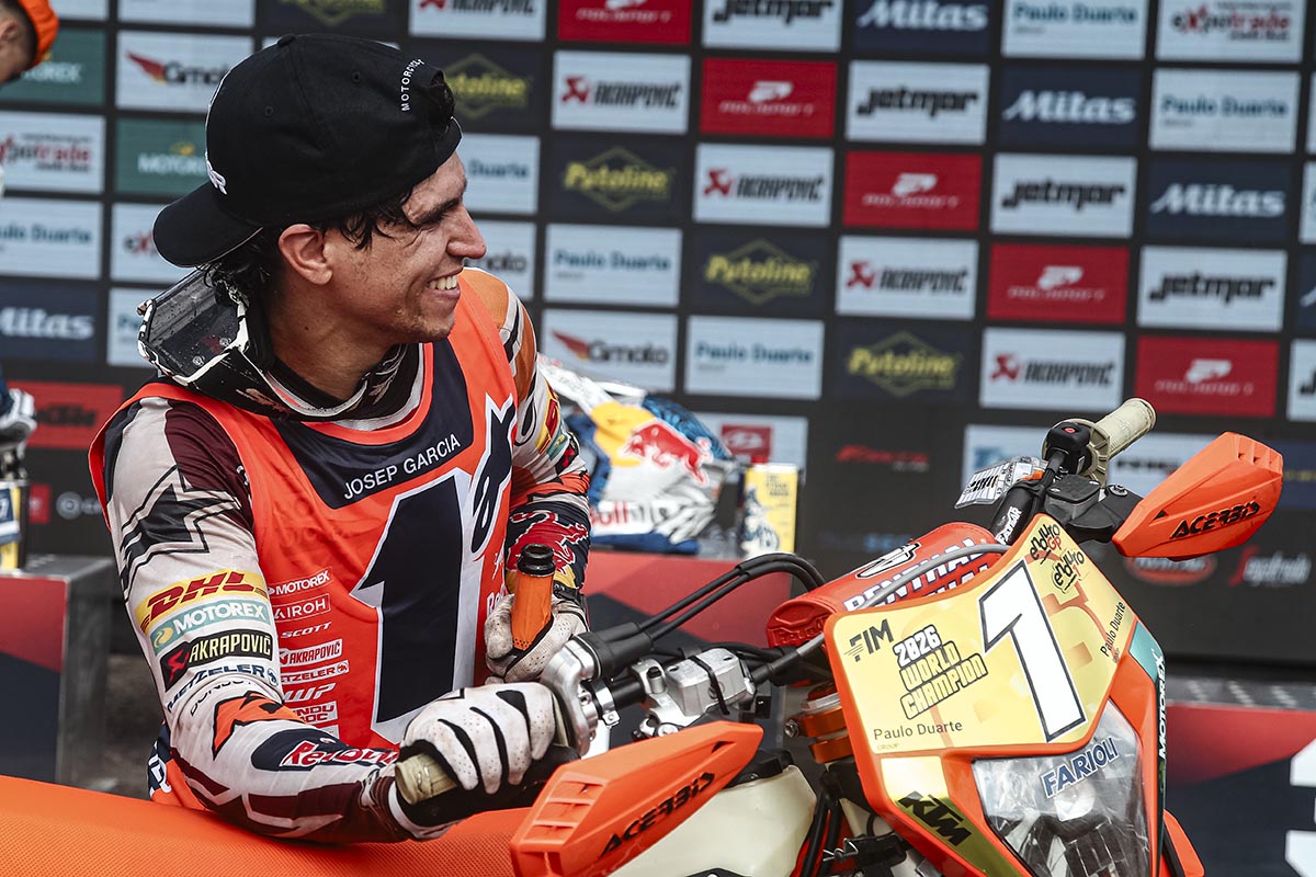 Josep García ya marca una época en el EnduroGP