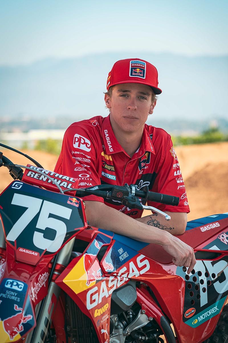 Difrancesco acelerará con el Troy Lee Designs/Red Bull/GASGAS Factory Racing