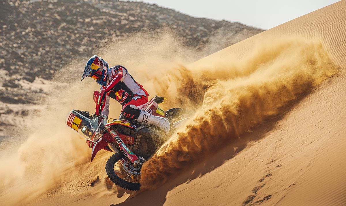 Red Bull GASGAS Factory Racing se prepara para el Dakar 2023