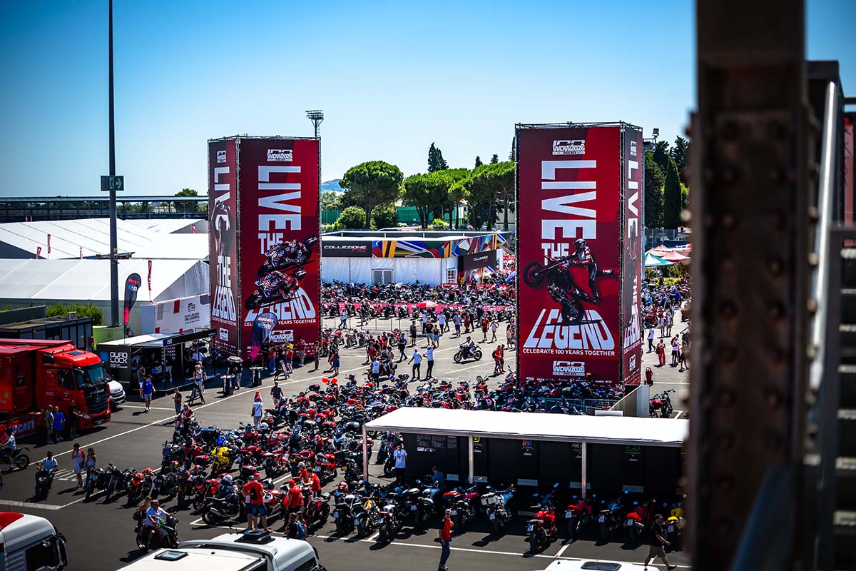 World Ducati Weekend: 118.000 ducatistas celebran 100 años gas a fondo World Ducati Weekend: 118.000 ducatistas celebran 100 años gas a fondo