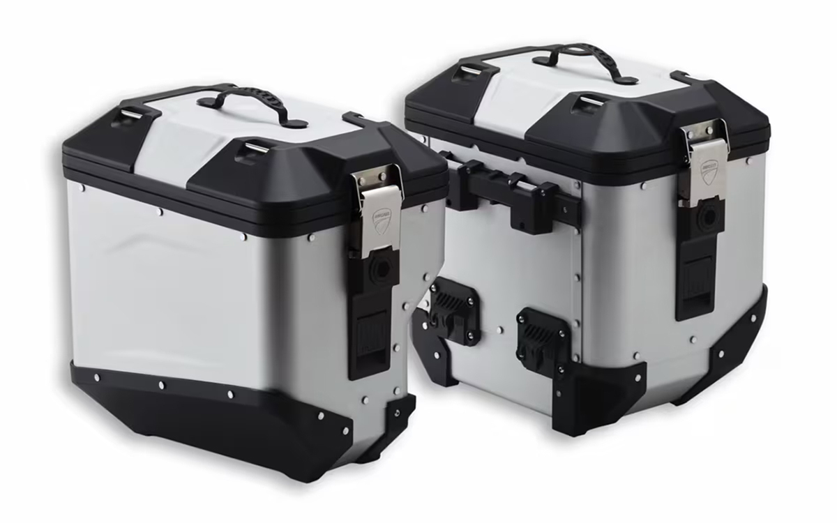 Accesorios y equipamiento Ducati DesertX y Multistrada V4 Rally
