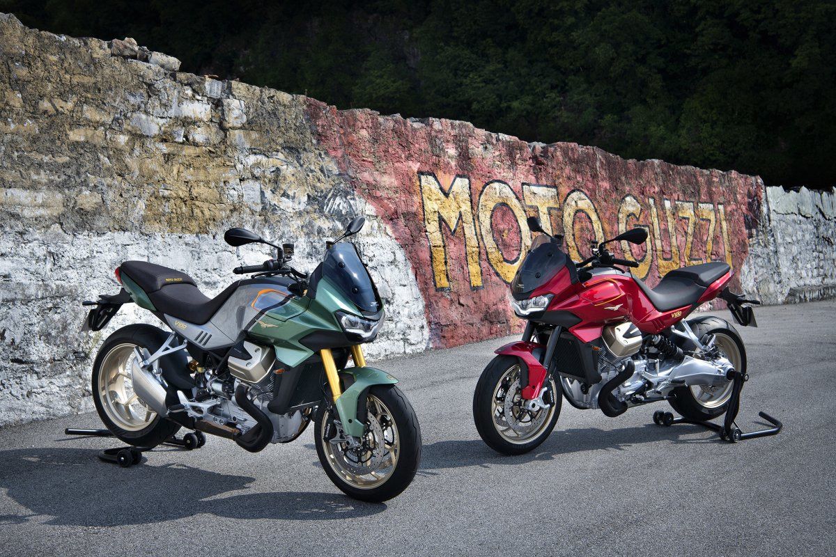 Moto Guzzi V100 Mandello: trail crossover con nuevo motor de 120 CV