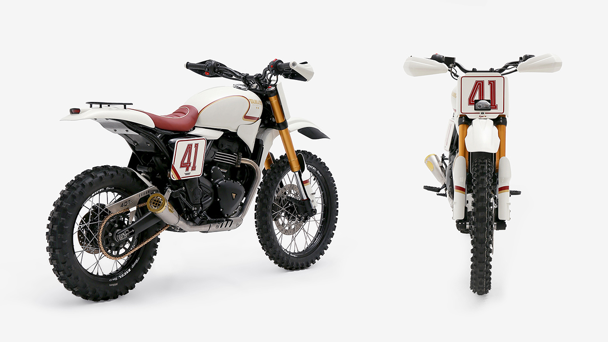 Tamarit gana Triumph Originals 2026 con su interpretación de la Scrambler 400 XC