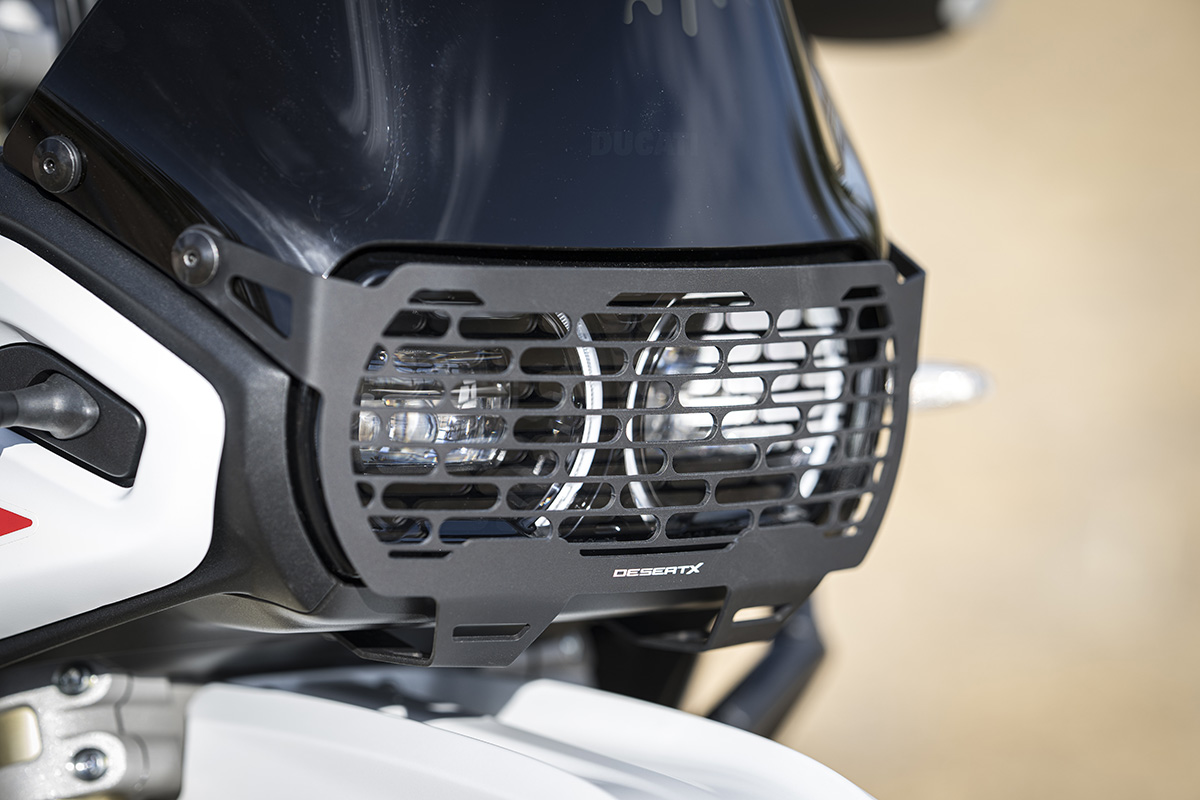 Accesorios y equipamiento Ducati DesertX y Multistrada V4 Rally
