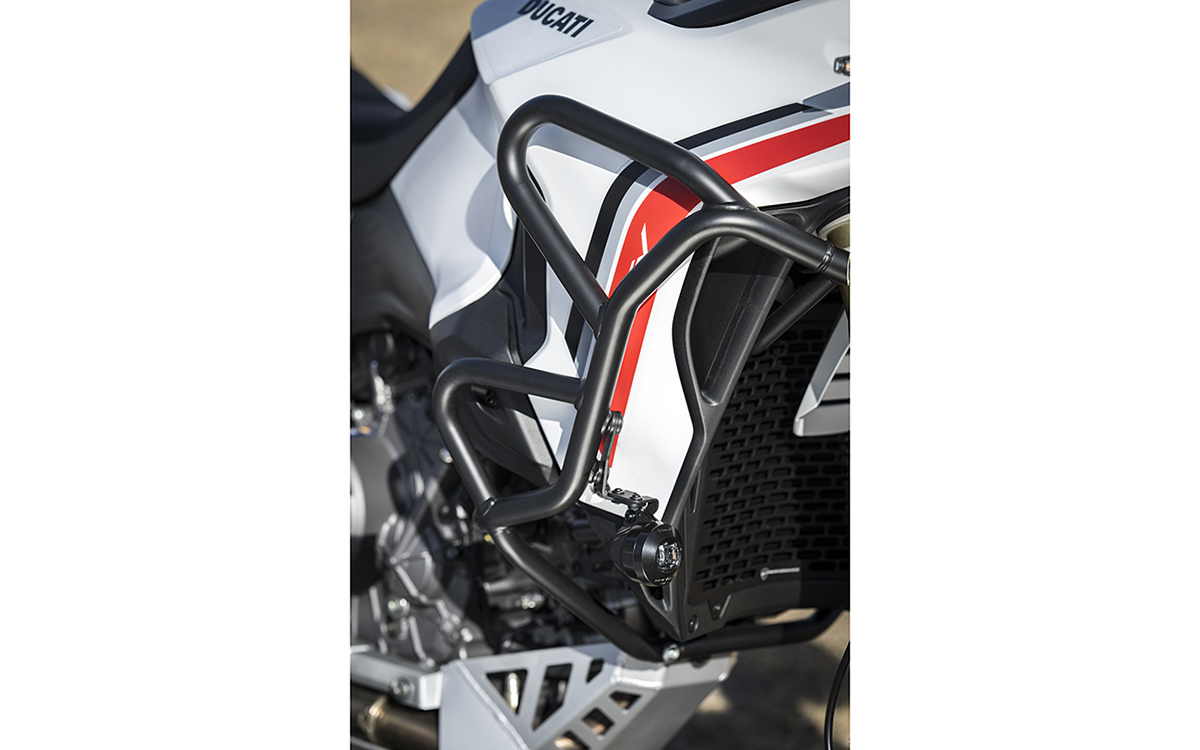 Accesorios y equipamiento Ducati DesertX y Multistrada V4 Rally