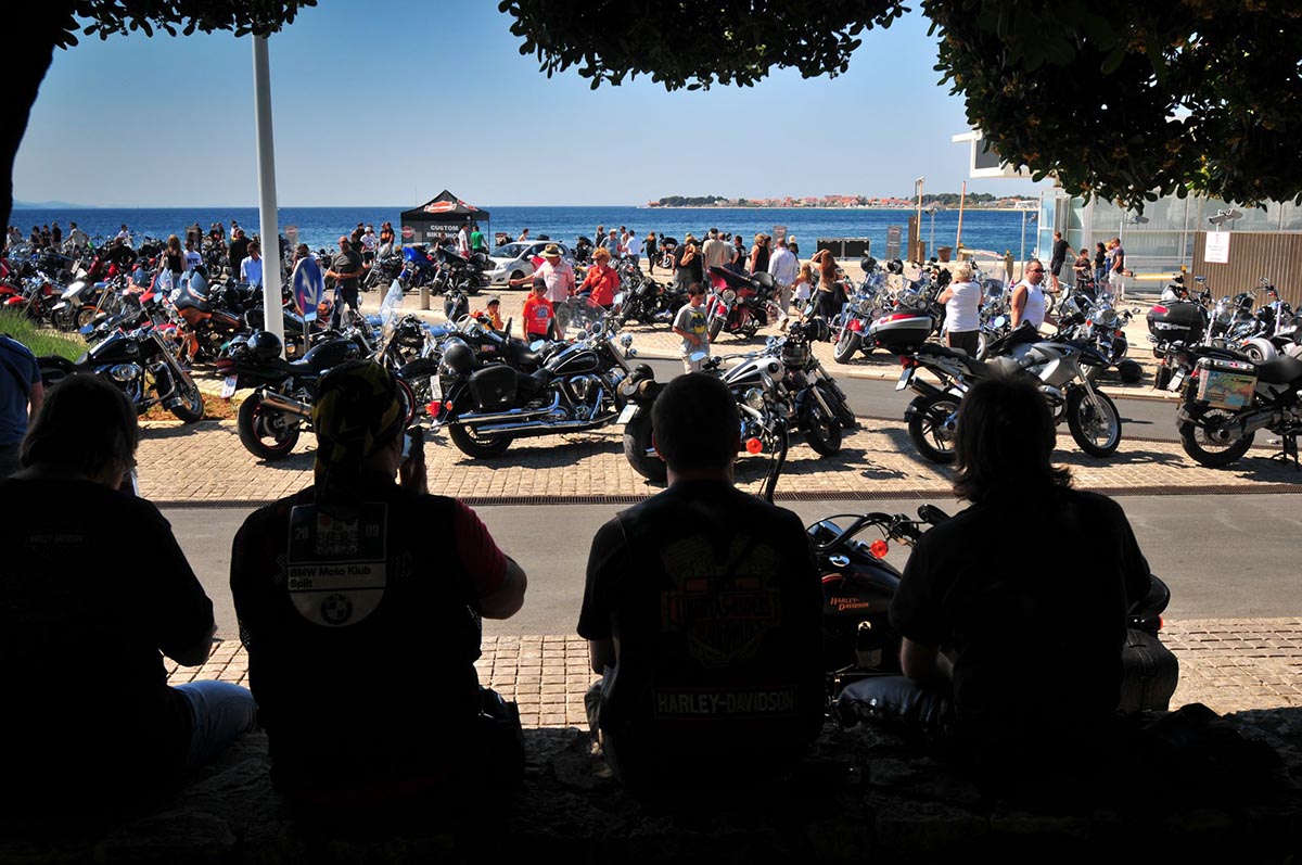 Croacia se prepara para recibir la gran fiesta europea de Harley-Davidson