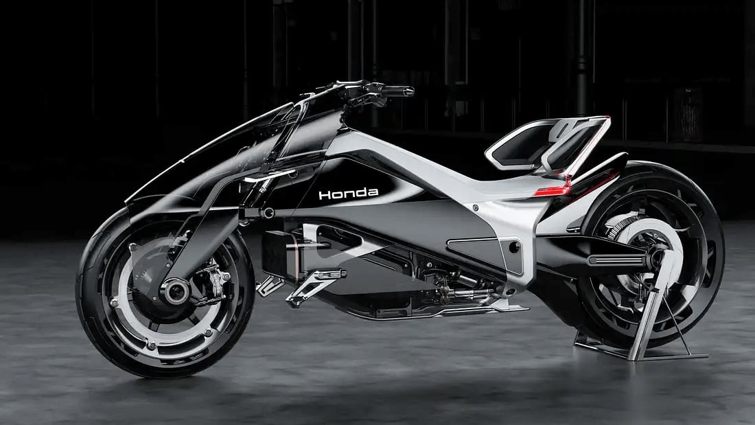 Honda Outlier Concept: moto eléctrica con tracción total, ¿el futuro?