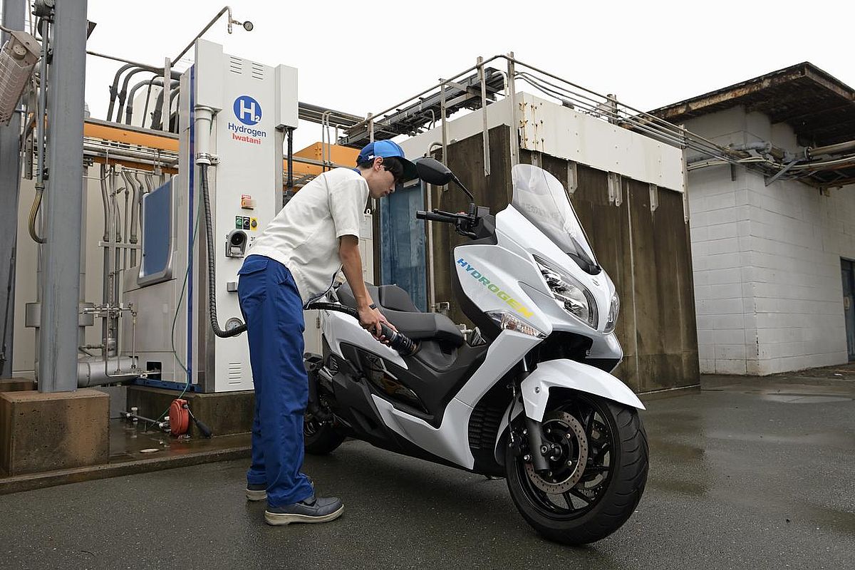 Suzuki presentará un Burgman de hidrógeno y 3 eléctricos