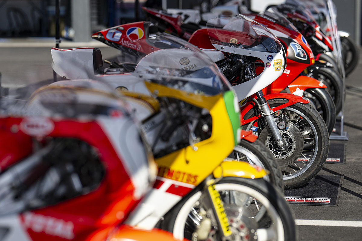 Yamaha reúne en Misano a los campeones que marcaron su historia