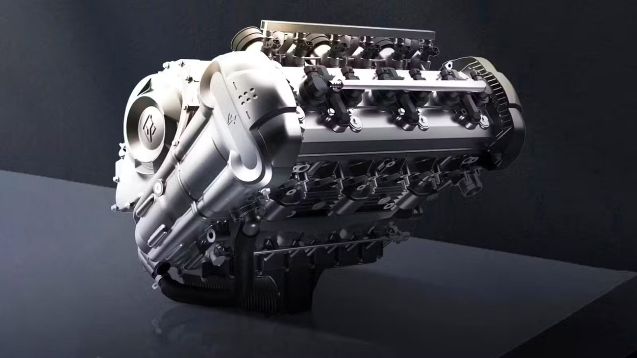 Nuevo motor chino Benda: seis cilindros rival de la BMW K 1600 Â¡y con DCT!