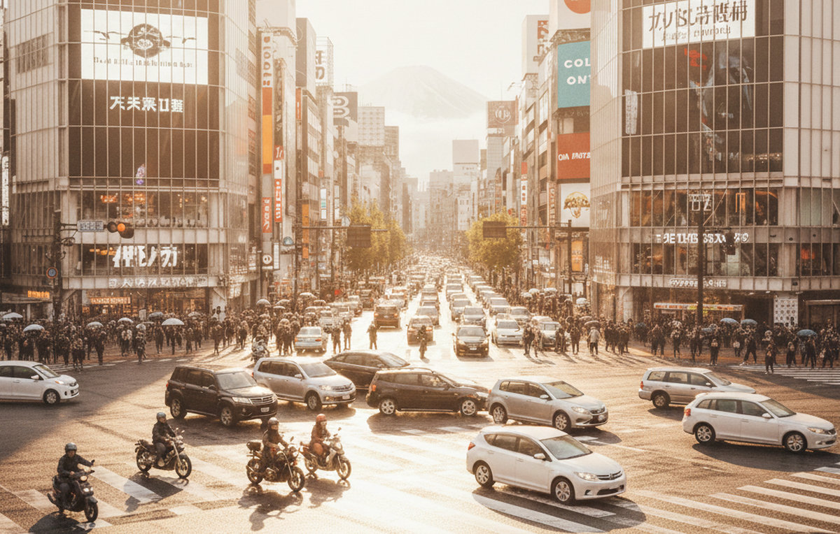 El mercado japonés en 2025: solo 362 000 motos