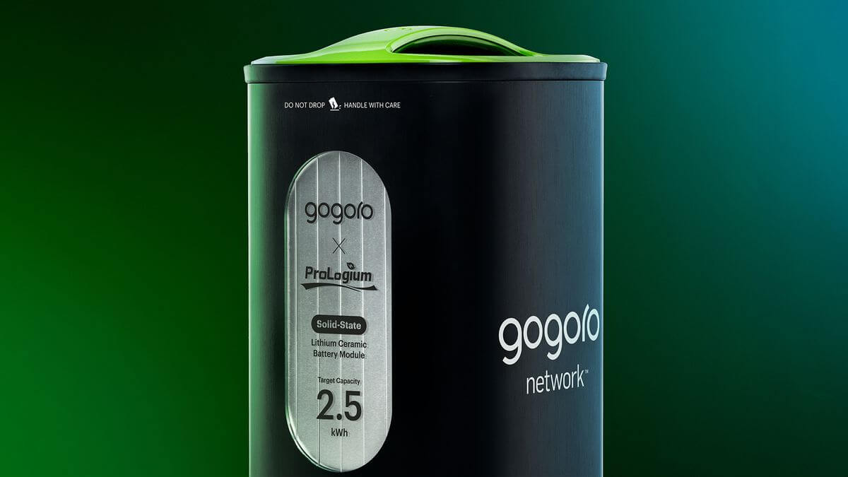 Gogoro presenta una batería de estado sólido reemplazable
