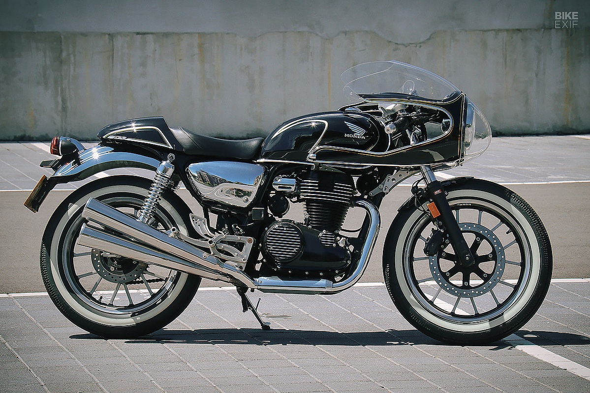 Ensueño: Honda CB350 café racer taiwanesa
