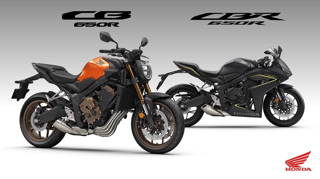 Honda CB650R y CBR650R 2026: así son