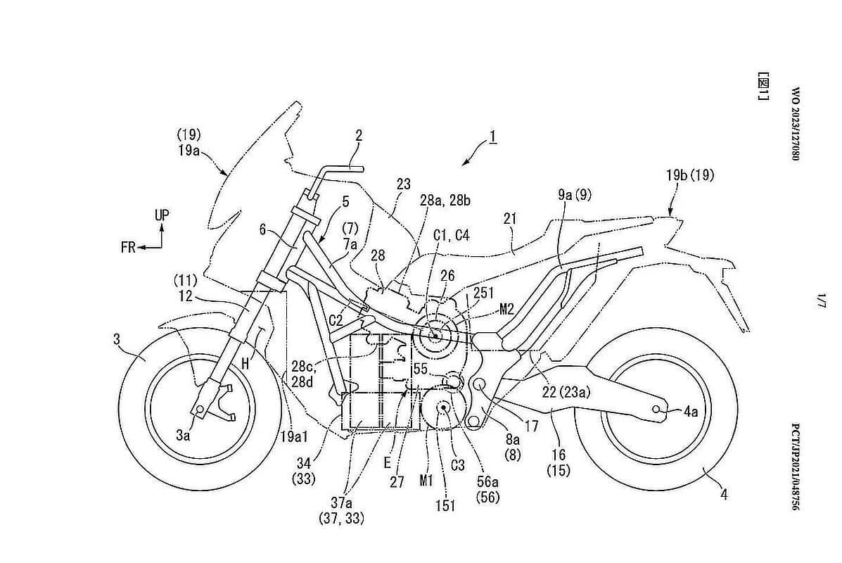 Nueva Honda híbrida: la marca patenta un Prius de 2 ruedas