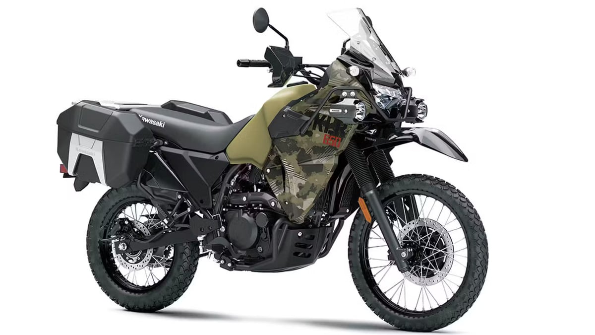 Kawasaki KLR 650 Adventure 2025: por 6900 euros