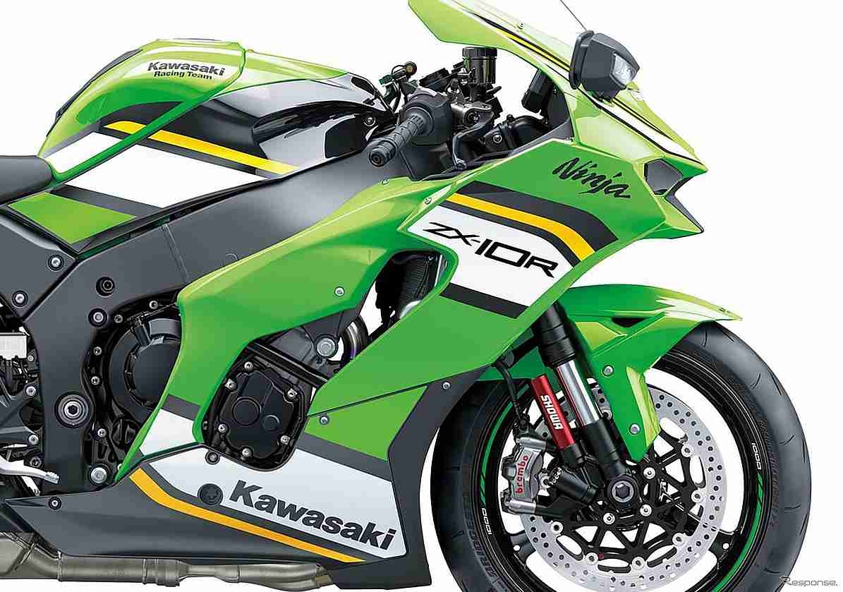 Kawasaki Ninja ZX-10 R: nuevas decoraciones y gráficas