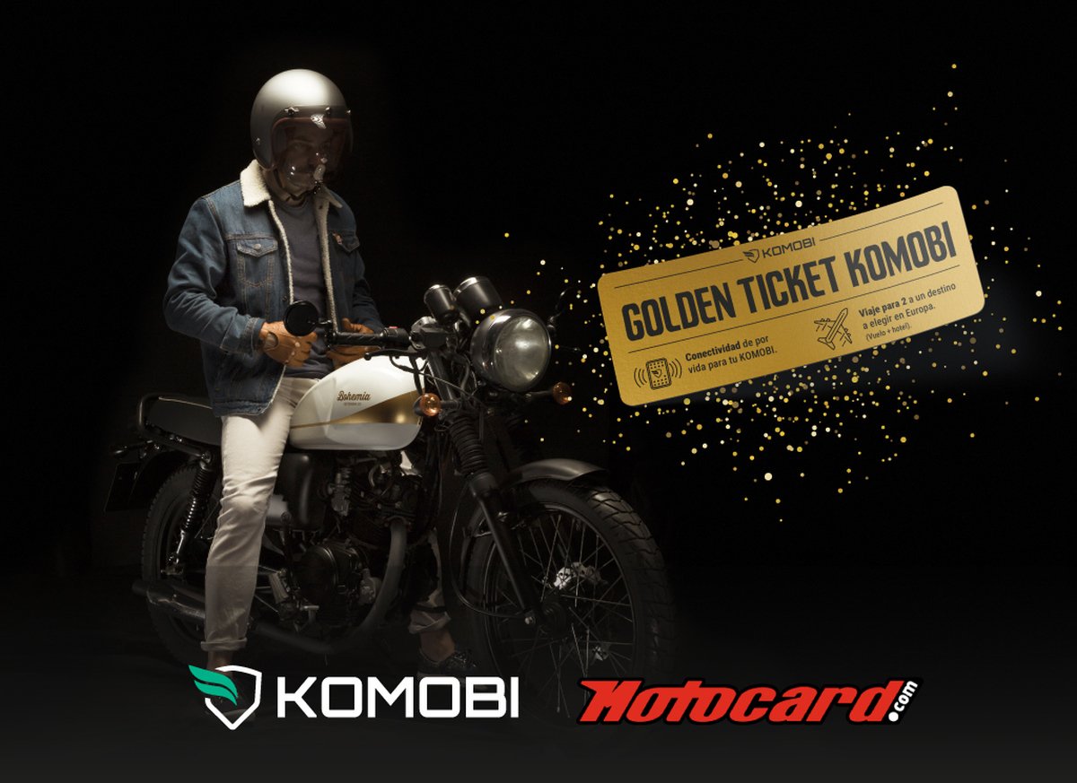 KOMOBI lanza una edición limitada solo disponible en tiendas Motocard