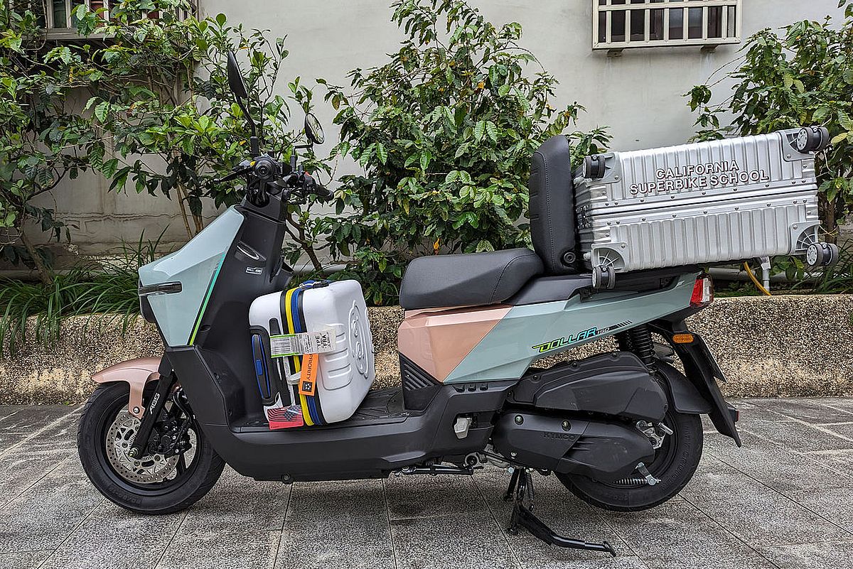 KYMCO Dollar 125: scooter de carga para el A1 por 2500 euros