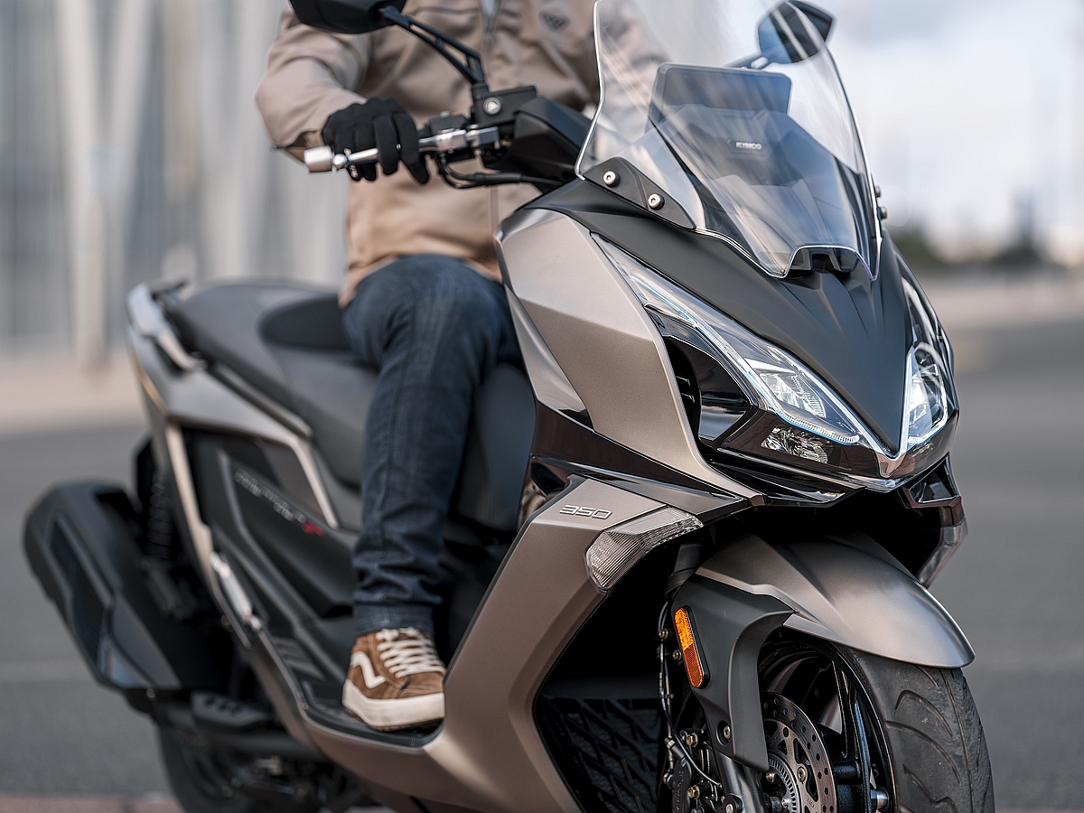 Nuevo KYMCO Super Dink GT 350: superventas muy renovado