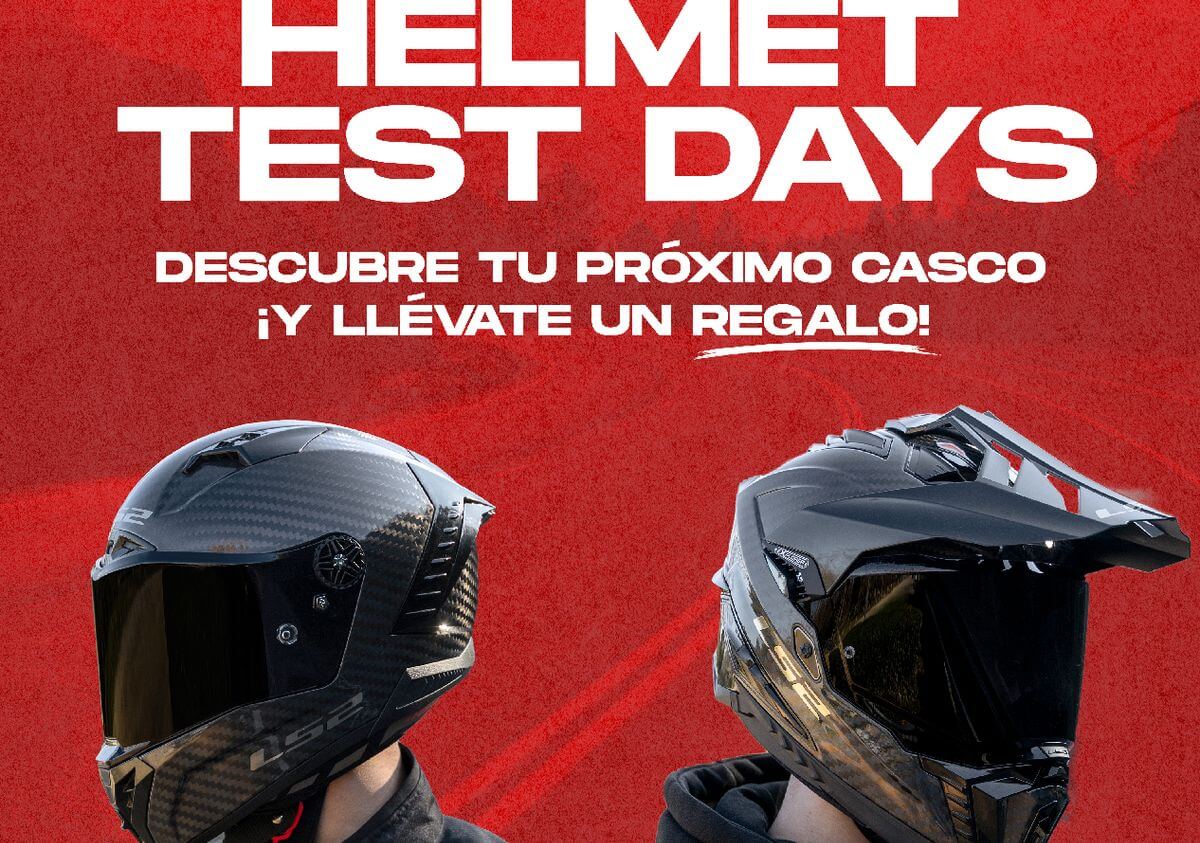 LS2 Helmet Test Days: prueba el casco con tu moto