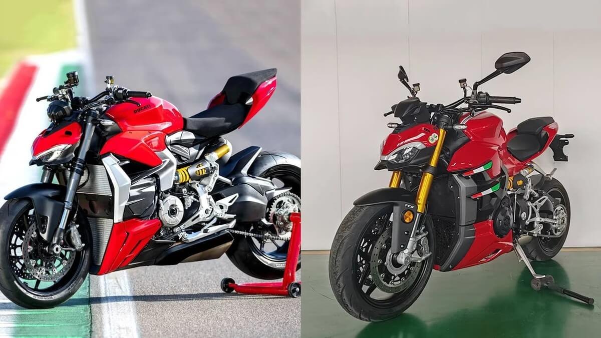Copias chinas de Ducati y BMW por 4500 euros