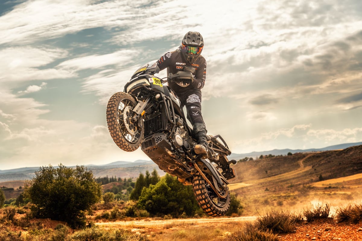Joan Pedrero y Harley-Davidson triunfan de nuevo en la Baja AragÃ³n
