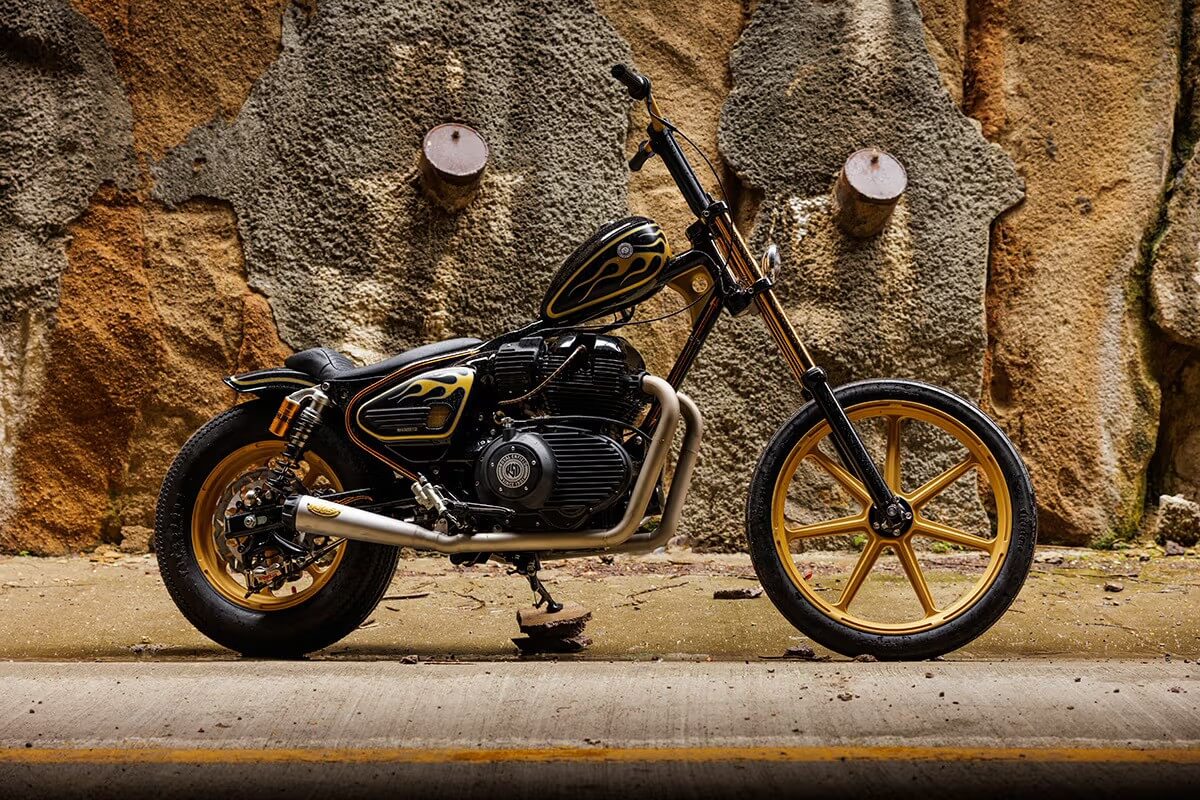 Preparación: RSD x Royal Enfield Super Meteor 650 Chopper